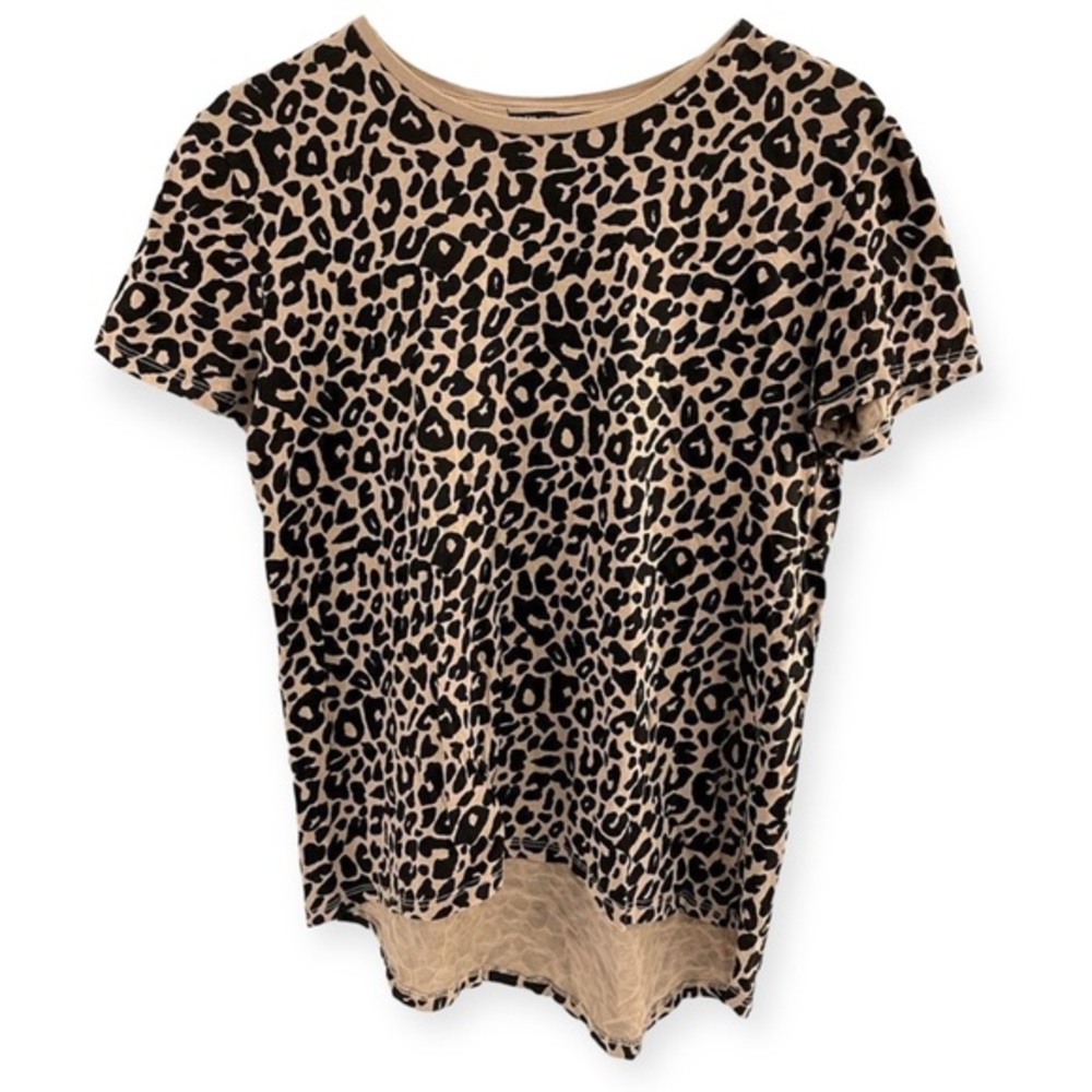 Zara Women’s Leopard Print T-shirt Size S